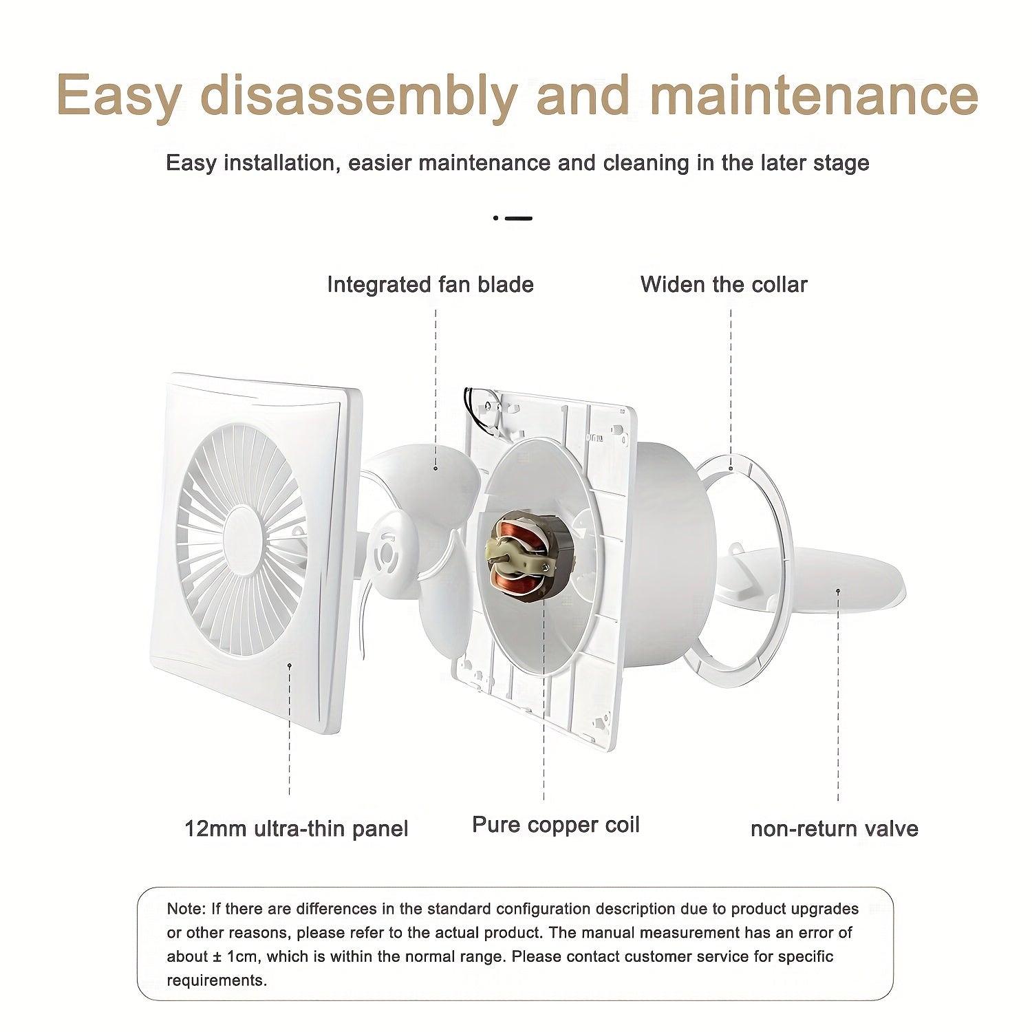 Solar White Exhaust Fan with 6W/8W Solar Panel and 10.16/15.24/20.32 cm Fans