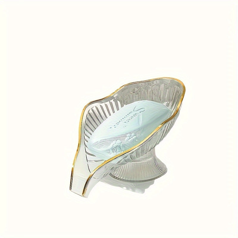 1 dona plastik ijodiy sabun qutisi, hammomda saqlash uchun drenaj bilan.