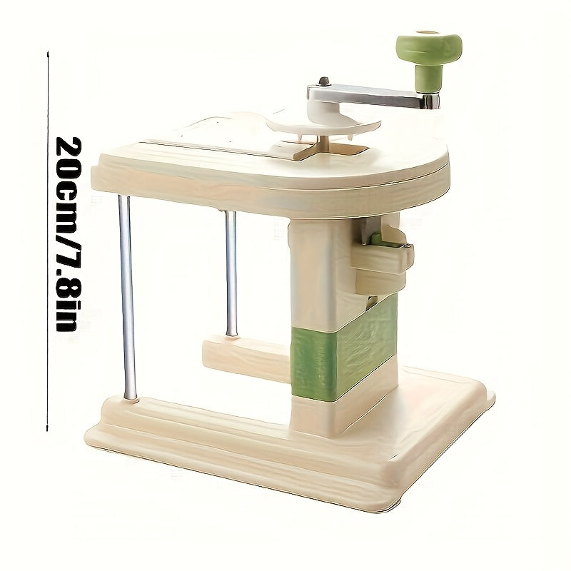 Multi-Functional Manual Vegetable and Fruit Slicer with Adjustable Thickness and Non-Slip Handle