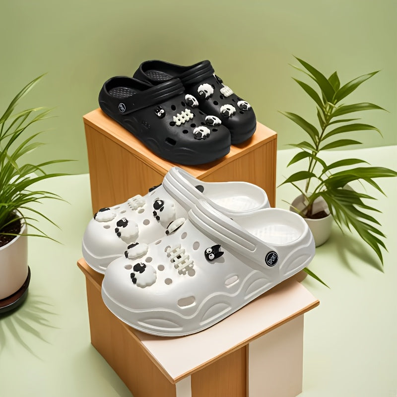 Women's EVA Hole Shoes for Summer Comfort Beach Travel Pair