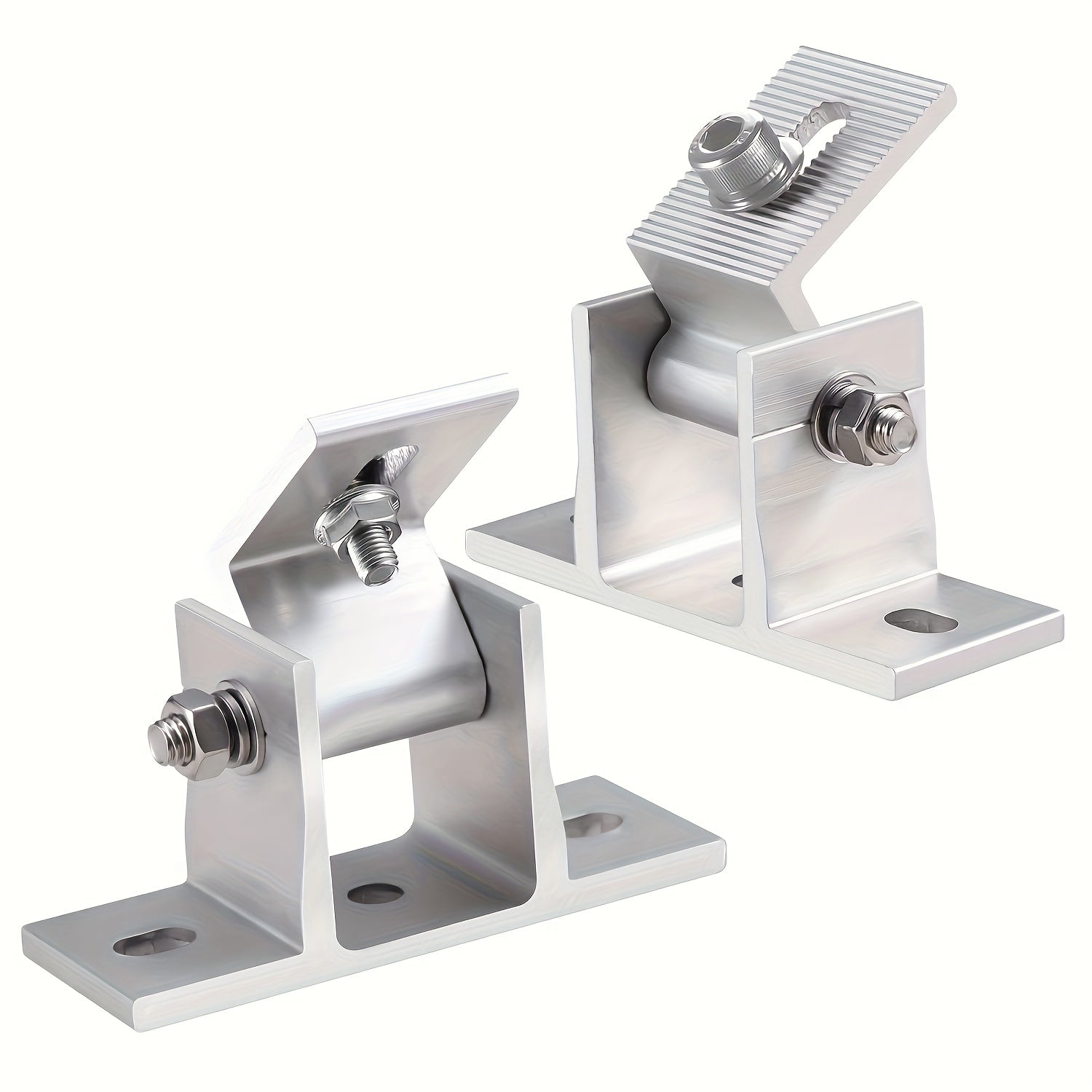 Adjustable Solar Panel Mounting Brackets for 50W-400W Flat Roofs RVs