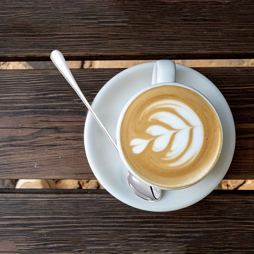 Веселая рождественская гравированная ложка из нержавеющей стали - идеально подходит для кофе или чая - праздничный подарок для любого