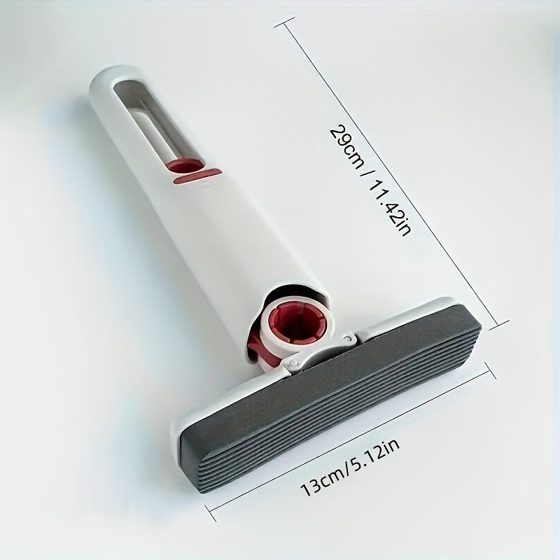 Mini Sponge Mop Set 3 Pieces with Replacement Heads for Floors Walls and Windows