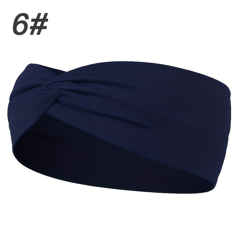 Ayollar uchun bir rangli burmalangan soch to'rva elastik terlash bantlari