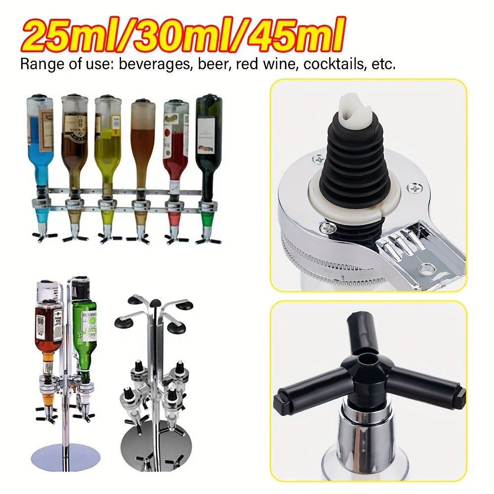 Uy baringizni zamonaviy devorga o'rnatiladigan ichimlik dispenseri bilan boyiting - 25/30/45ml tutadi, vino, spirtli ichimliklar, kokteyllar va pivo xizmat qilish uchun - partiyalarda mehmonlarni kutib olish uchun ideal