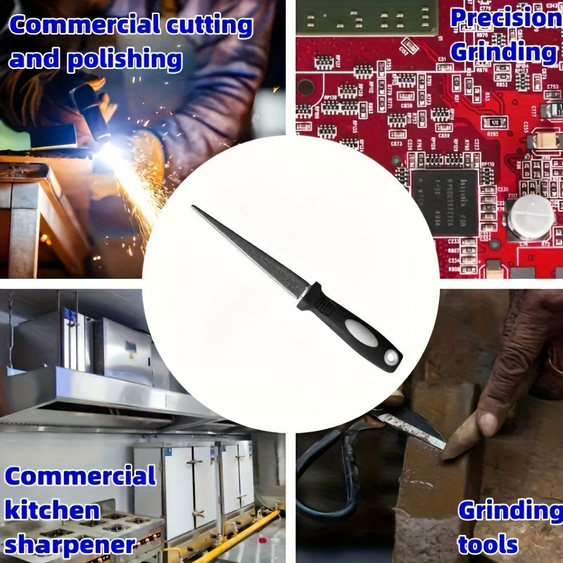 Diamond Coated Sharpening Stone for Scissors Knives and Garden Tools