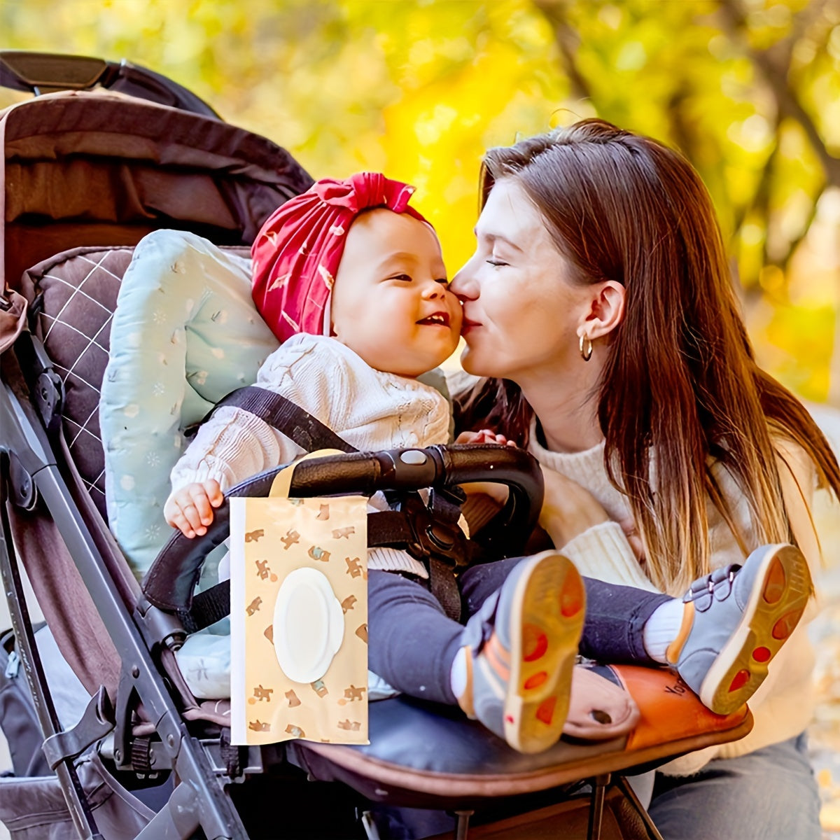 Travel Wet Wipe Holder Lightweight EVA Organizer for On-the-Go