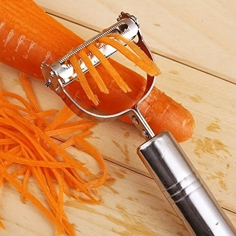 Stainless Steel Fruit and Vegetable Peeler for Home RV College Dorms
