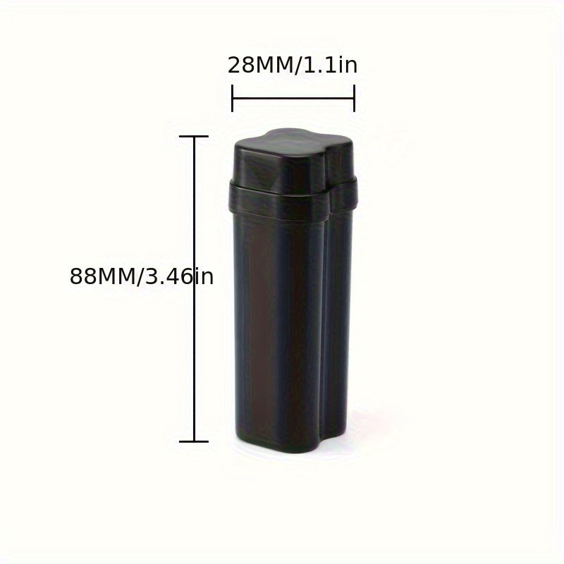 Unisex Plastic Dual Cigarette Case Portable Smoking Accessory