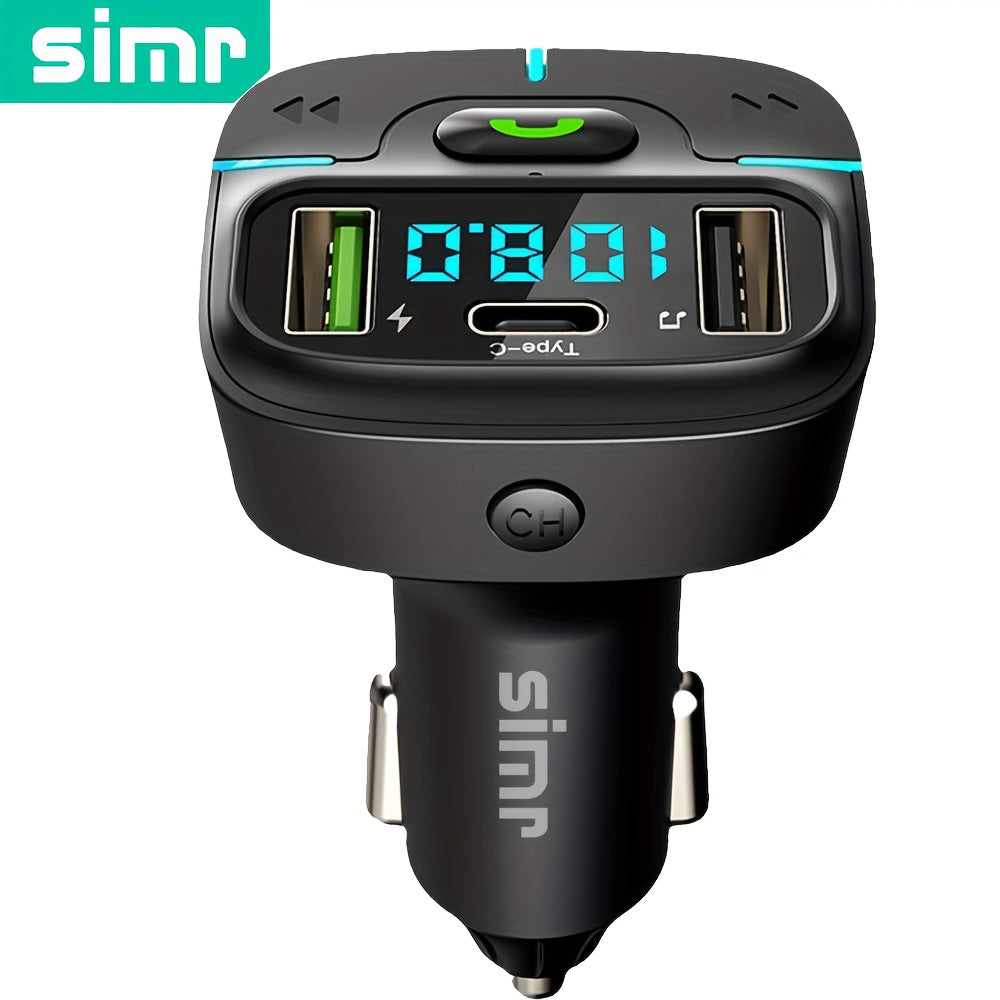 Universal Car MP3 Player FM Transmitter Wireless Handsfree Dual USB Charger