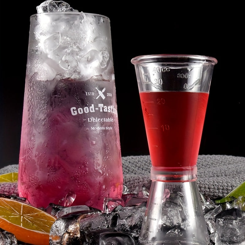 Barware Cocktail Shaker with Measuring Cup for Precise Alcohol Measurement