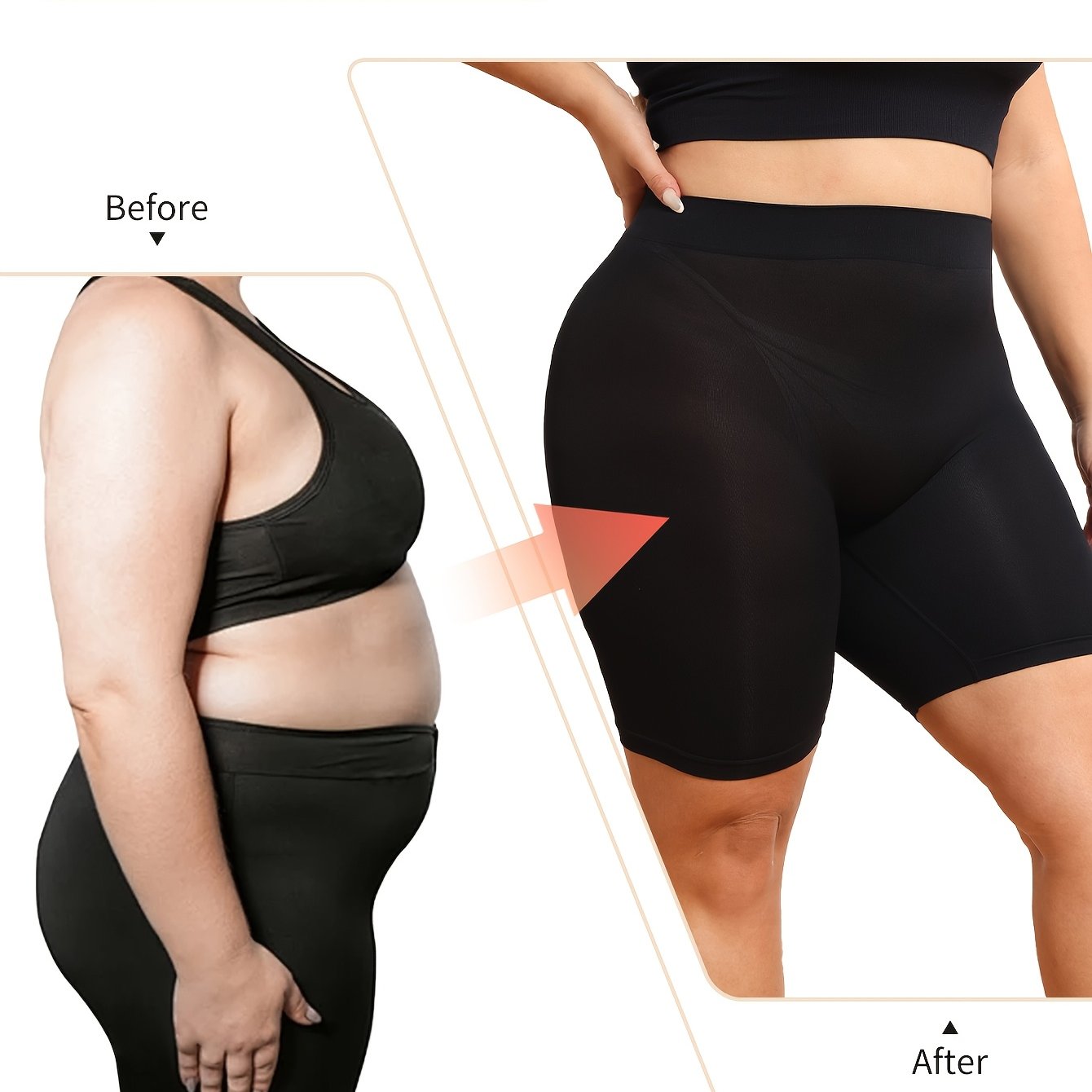 Women's Seamless High-Waisted Yoga Shorts Tummy Control Breathable Workout