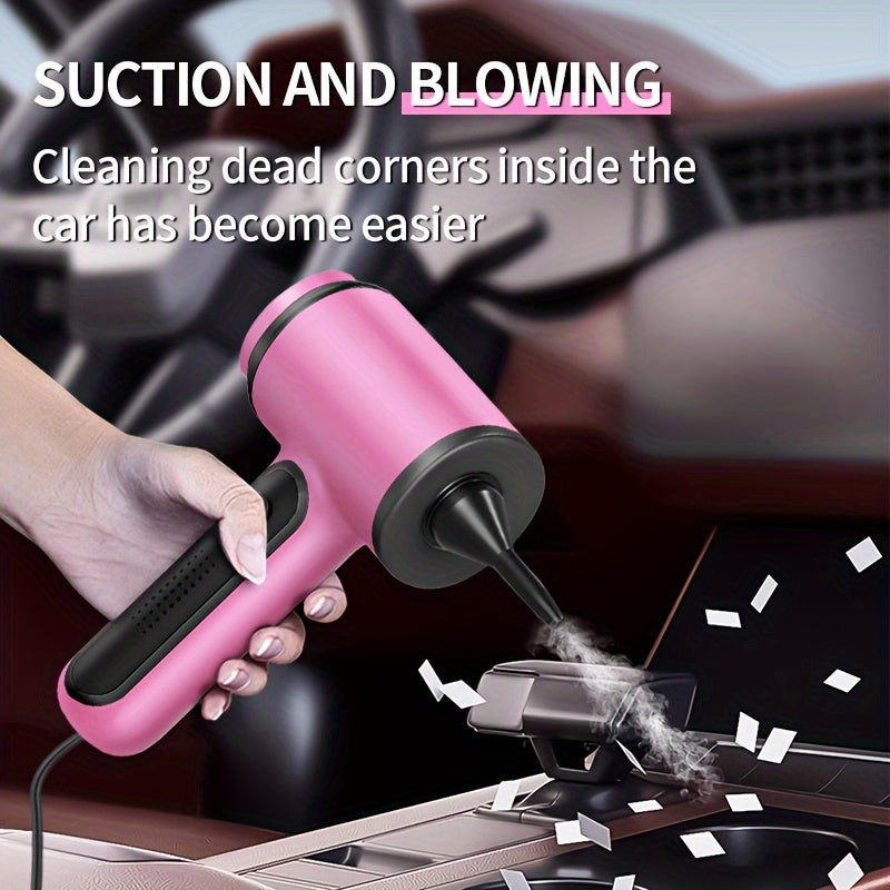 Portable Car Vacuum Cleaner 12V Handheld Wet Dry Strong Suction