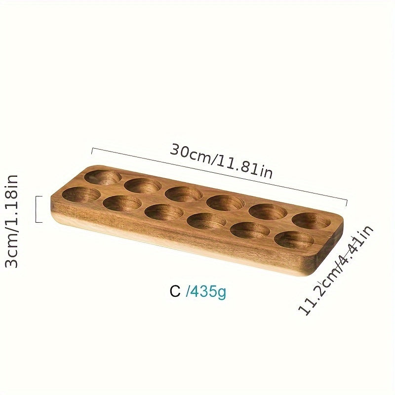 KEMORELA zamonaviy yog'och tuxum saqlash qutisi bilan yangi tuxumlaringizni uslubda tartibga soling. Ushbu ko'p bo'limli oshxona tashkilotchisi uyda pishirish va pishirish uchun juda mos keladi.