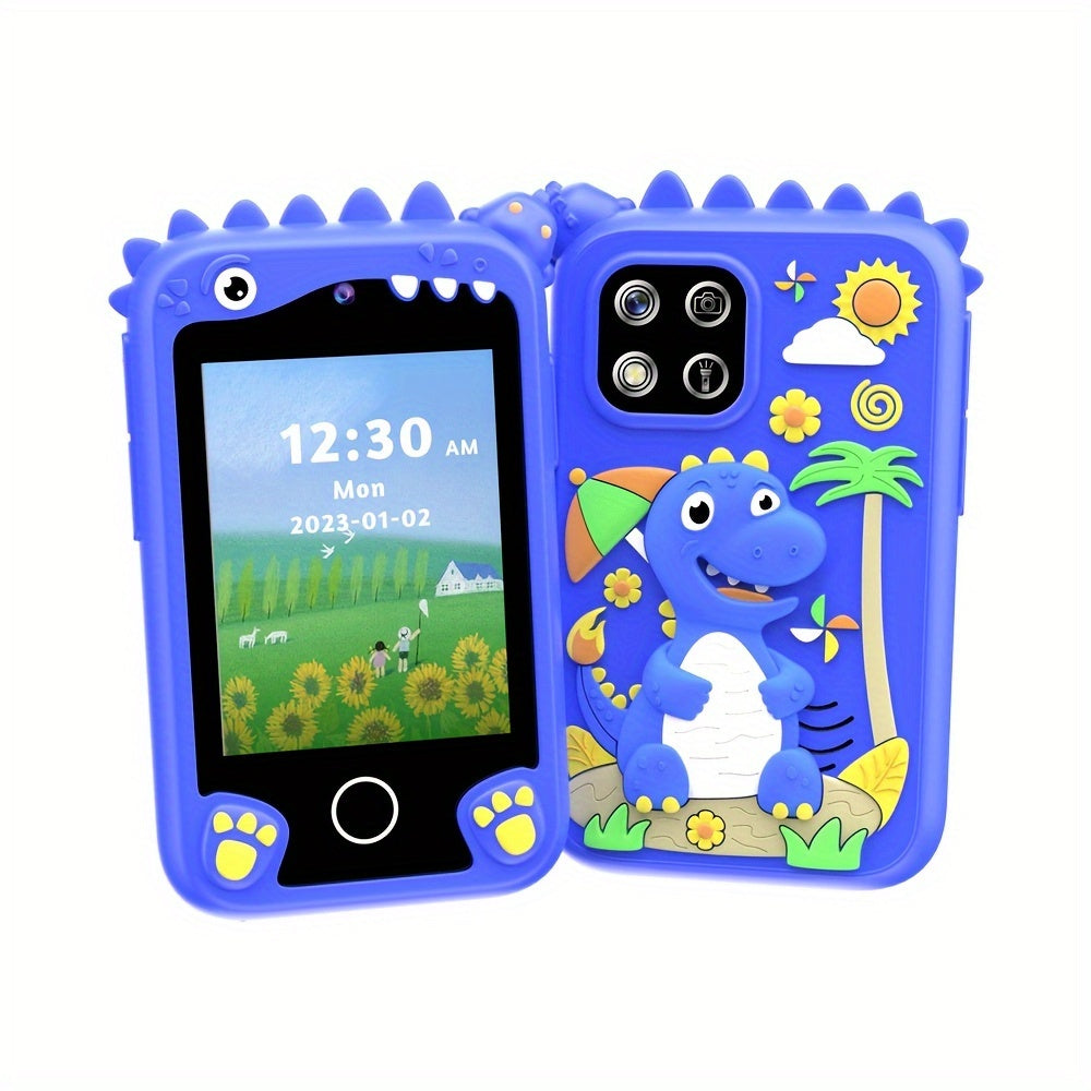 Educational Smart Toy Phone for Kids 3+ and 6+ with 8GB Memory Camera Music Video Recording