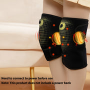 USB Heated Knee Massager with Hot Compress for Joint Warmth
