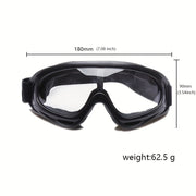 Anti-Fog Windproof Goggles for Motorcycling Cycling Outdoor Large Lens Splash Fog Protection