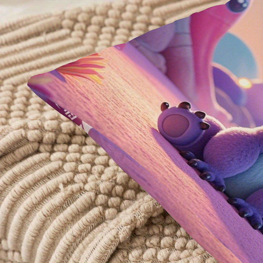 Set of 2 Disney Stitch Cushion Covers Modern Traditional Style Decorative Sofa Living Room Outdoor