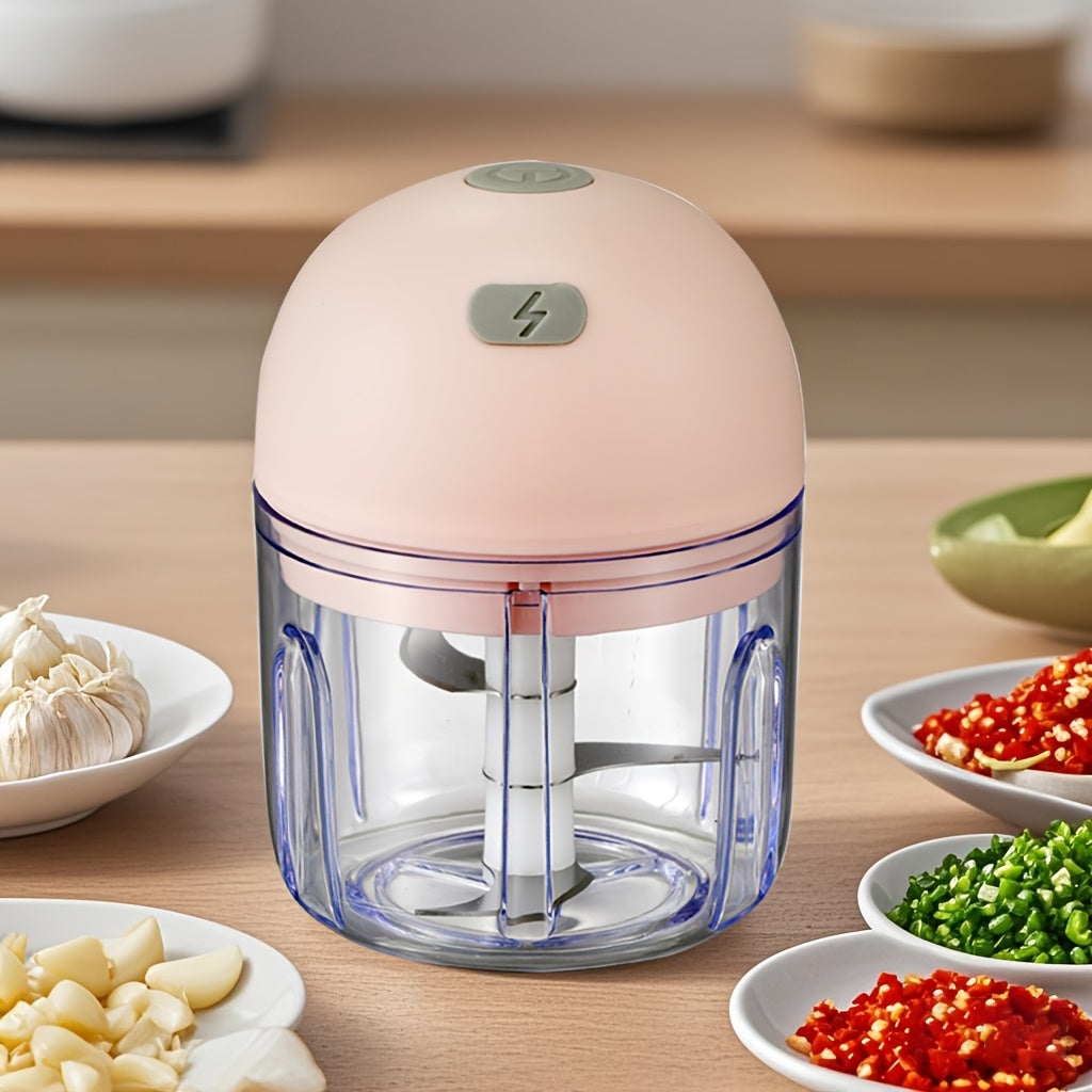 Wireless Mini Food Blender USB Rechargeable 500mAh 1000rpm Compact Mixing