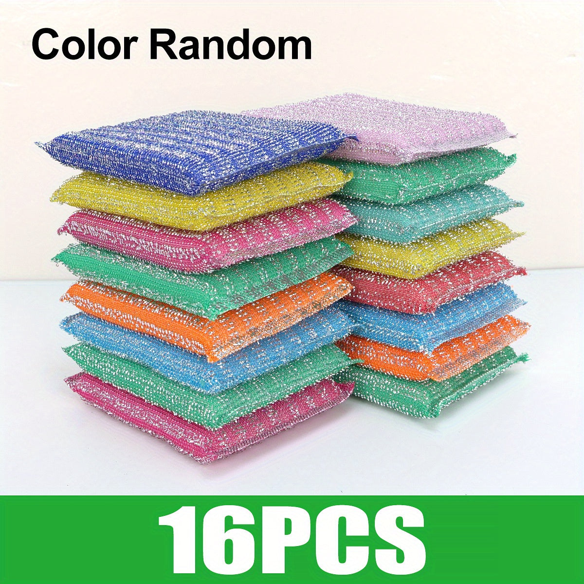 Set of 8/16/32 Double-Sided Thick Kitchen Cleaning Sponges for Utensils