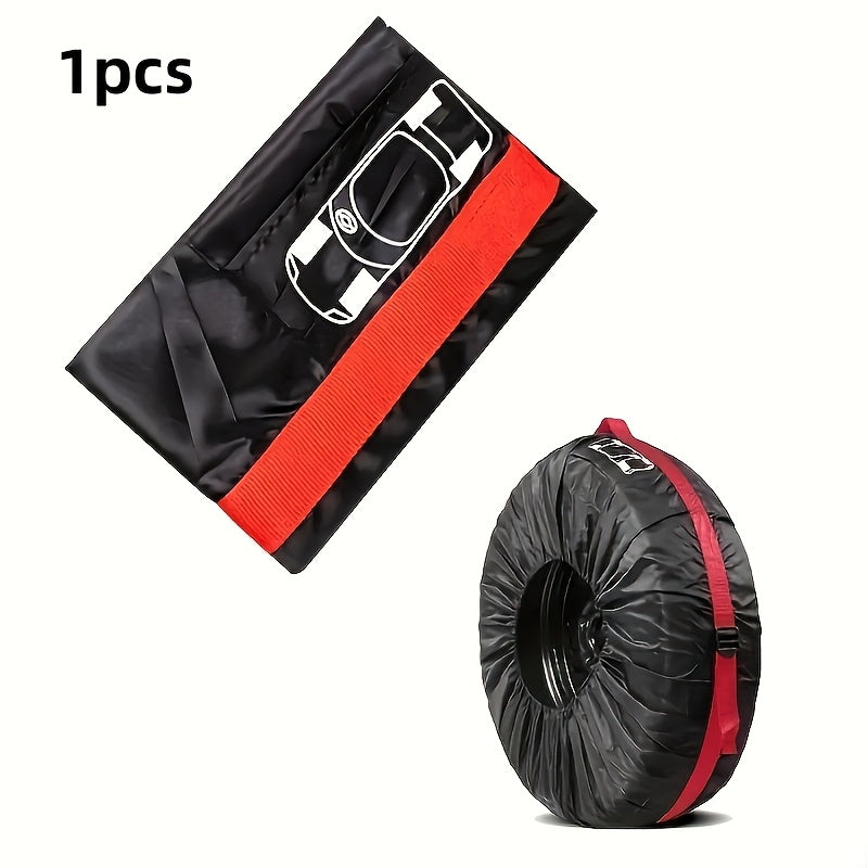 Cubierta de neumático de poliéster premium a prueba de polvo y nieve para almacenamiento de neumático de repuesto