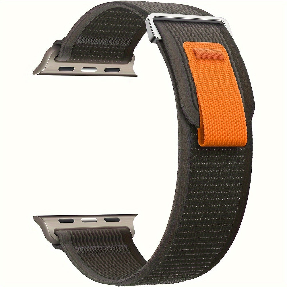 Nylon Adjustable Sport Watch Strap for Apple Watch Series 10 Ultra S9 S8 S7 SE 38mm 49mm