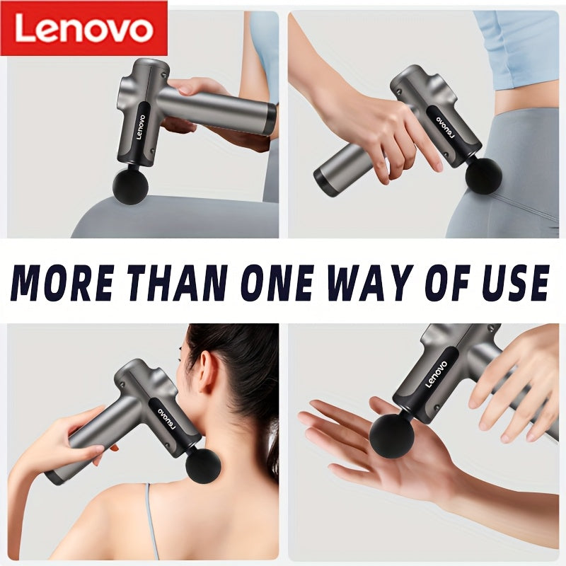 Portable Massage Gun with 8 Heads Rechargeable Lithium Battery Full Body Relaxation