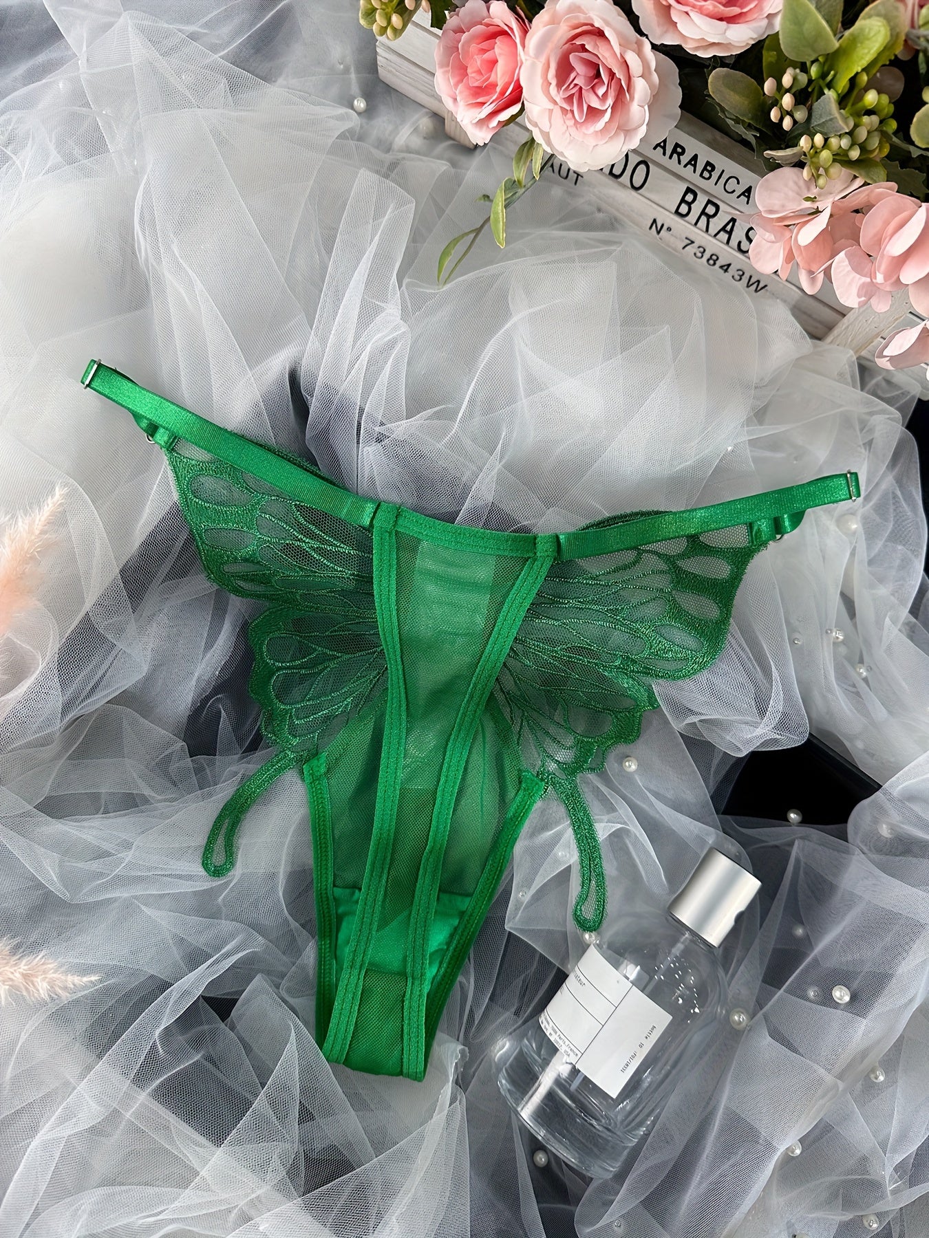 Sheer Butterfly Lingerie for Women, Seductive, Lightweight, Comfortable