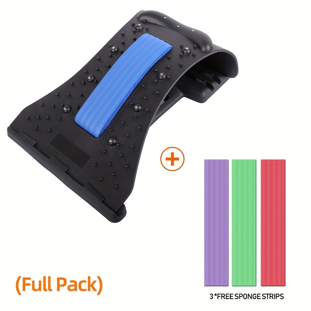 Adjustable Neck Shoulder Stretcher with Magnetotherapy and 4 Levels for Chiropractic Relaxation