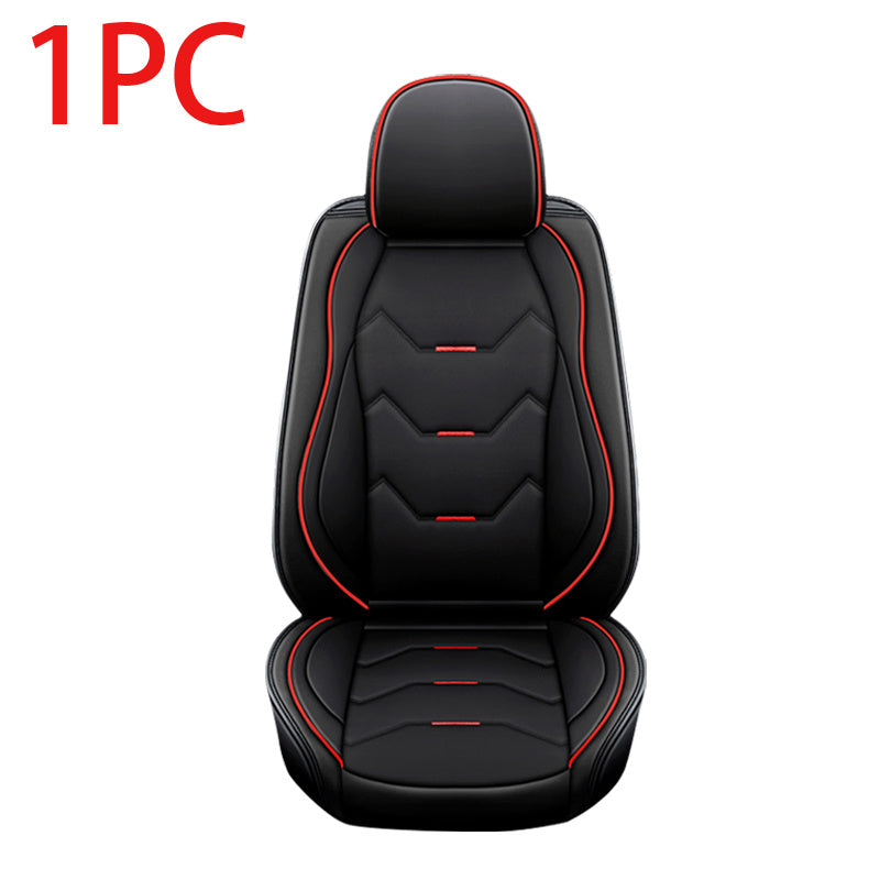 Universal Car Seat Cover PU Leather Cushions Protector for Four Seasons