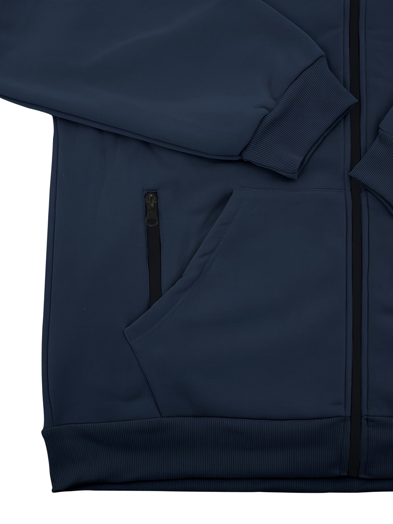 Men's Solid Color Hoodie and Sweatpants Set Casual Sportswear for Adults