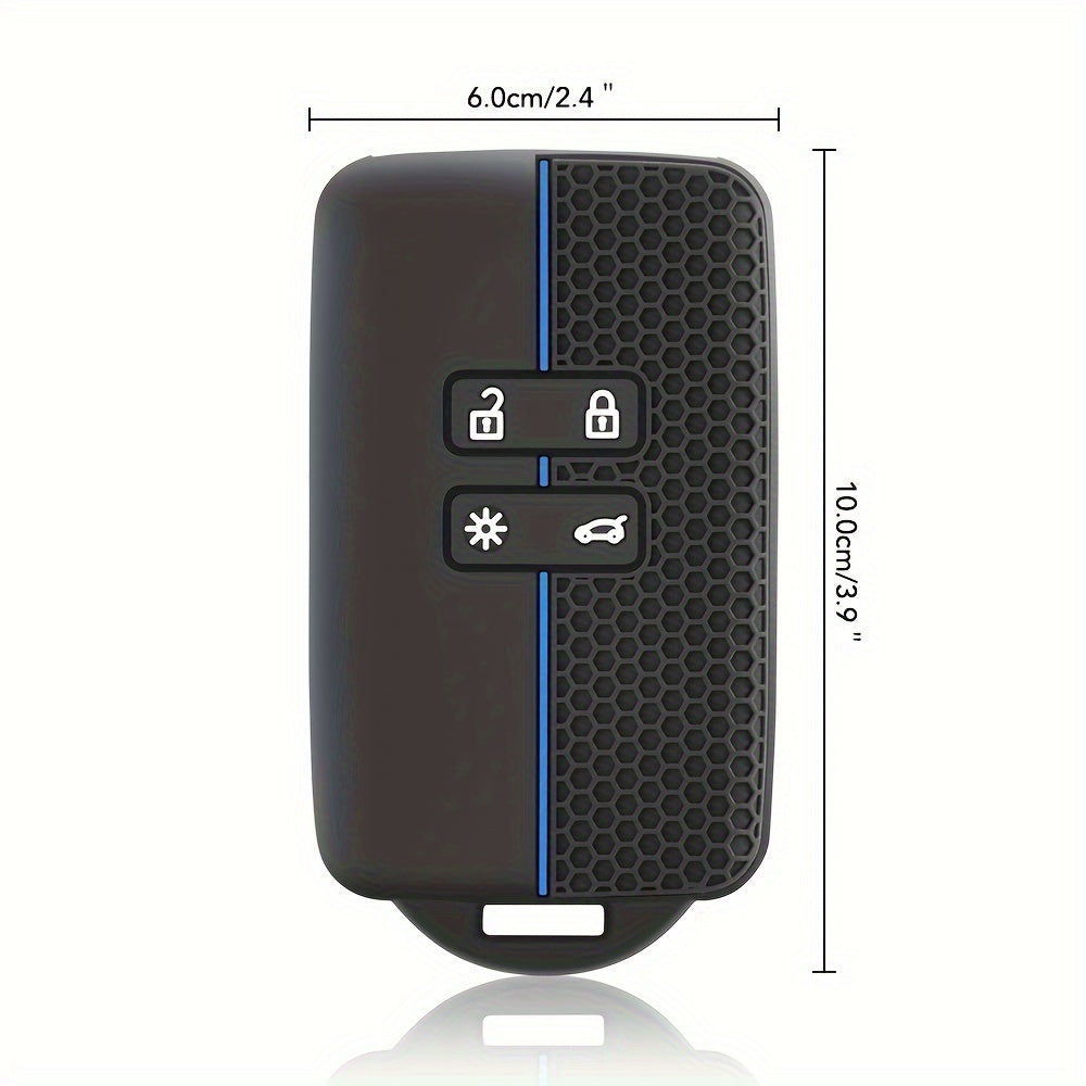 Silicone Car Key Cover For Renault Captur Koleos Kadjar Sandero Duster