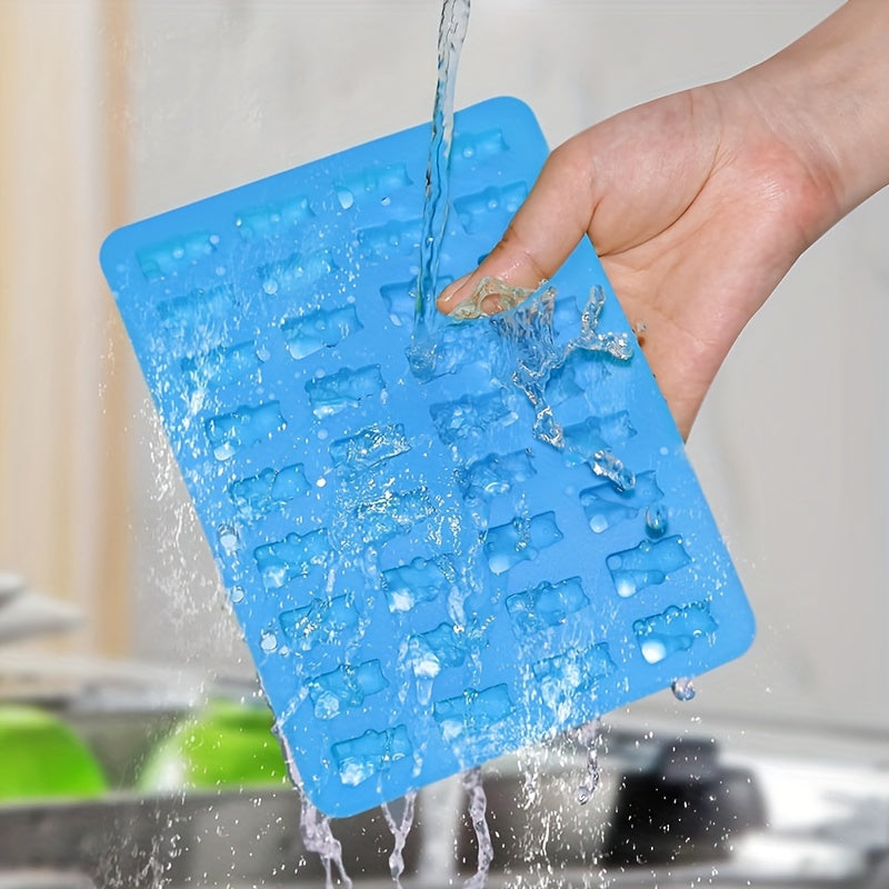 1 dona Dinosaur Gummy Bear Silikon Shirinlik Formasi DIY Shokolad va Gummy uchun, yopishqoq emas.