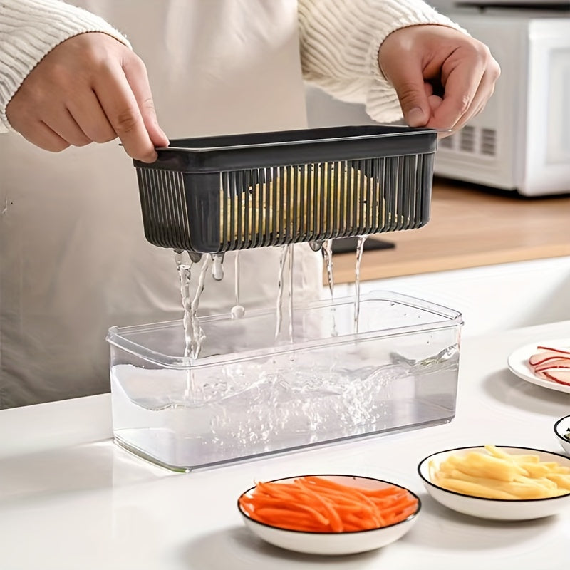 Kitchen Multi-Function Vegetable Cutter Set 6 or 18pcs Includes Grater Dicer Shredder