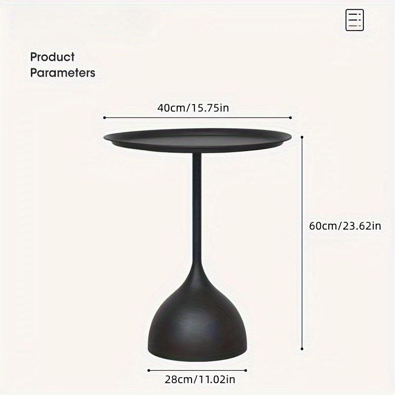 Oddiy Nordik Temir Yon Stol, Yashash Xonasi uchun Yaratilish Kichik Qahva Stoli, Yotoq yoki Divan uchun Pol Tray Burchak Stoli, Oila Aksent Stoli