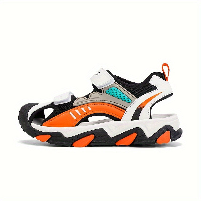 Sandalias de verano transpirables para niños, playa, exteriores, moda urbana, de caña baja, EVA, TPR