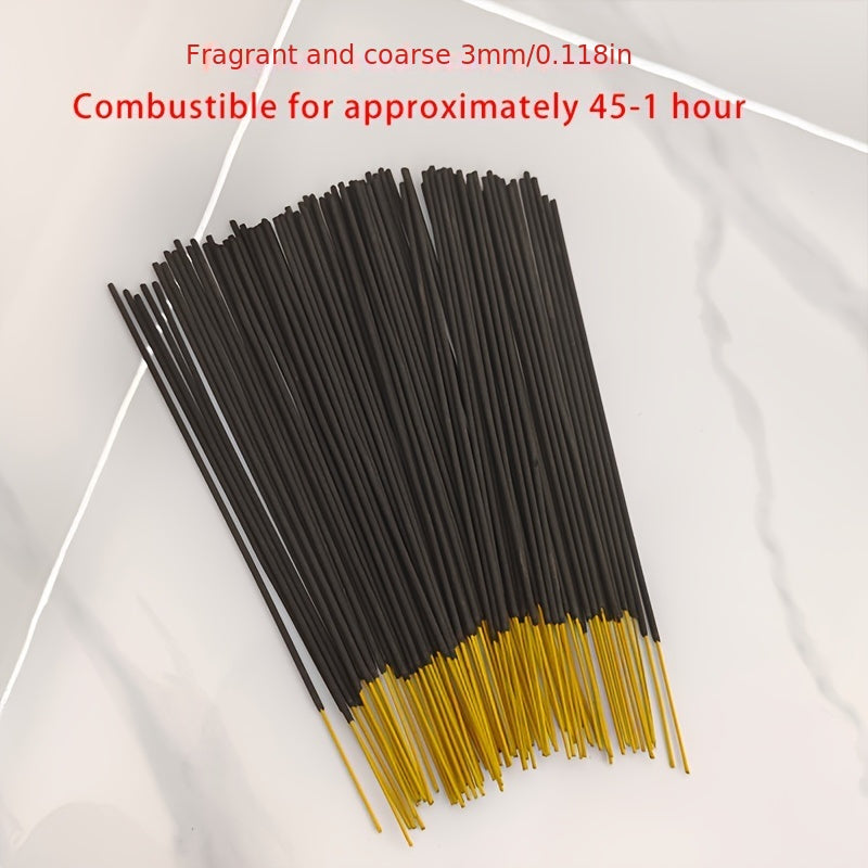 25cm Bamboo Core Cherry Blossom Incense Sticks Rattan Material 45-50 Min Burn Time Bundle of 30 50 100