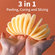 Stainless Steel Kitchen Gadget Peeling Slicing Coring Apples Pears Potatoes