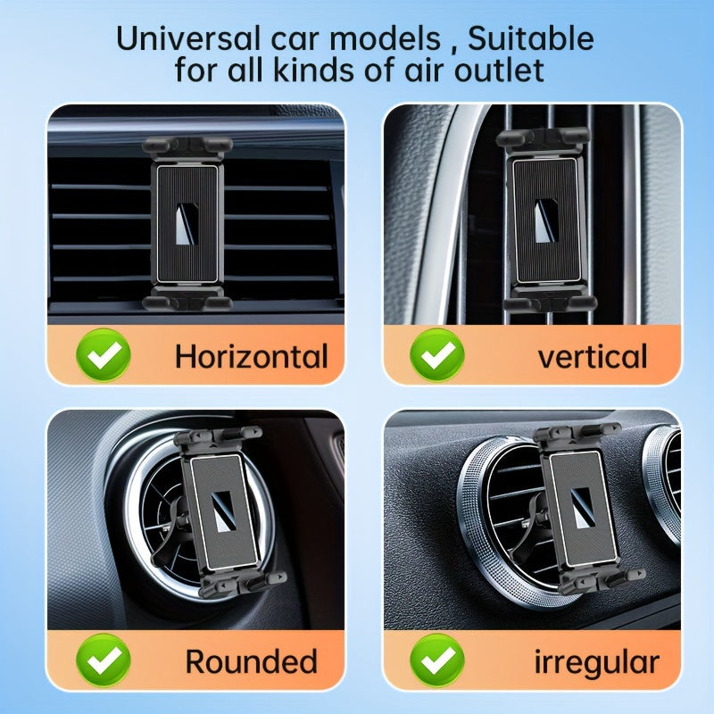 Universal Car Air Vent Tablet Holder Adjustable Stand for 17.78cm to 32.77cm Devices Durable ABS