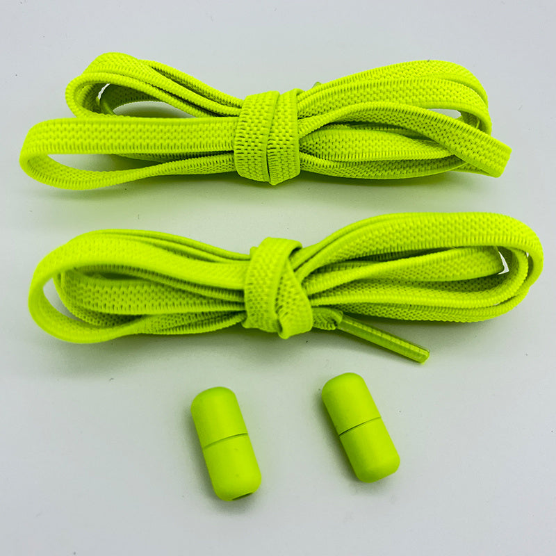 Elastic No-Tie Shoelaces for Sneakers Lightweight Mesh Lace-Up Shoes in Multiple Colors
