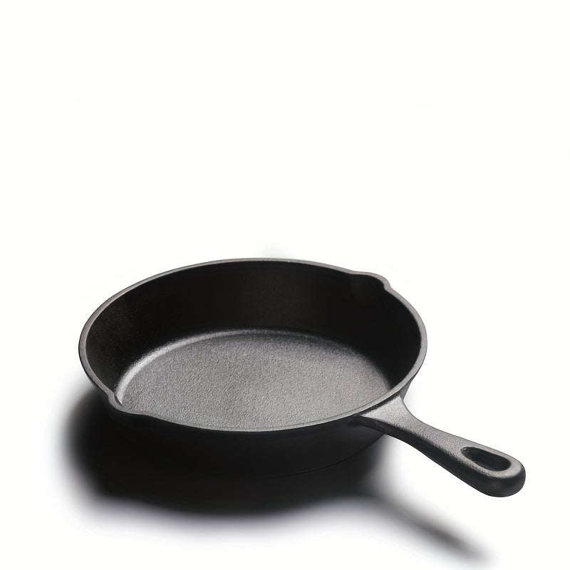 Sartén de hierro fundido antiadherente de 12.7cm, 15.24cm, 17.78cm para cocinar filetes, huevos
