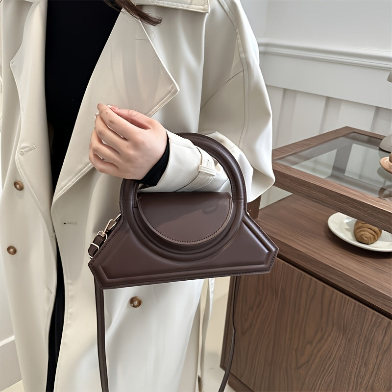 Women's PU Street Style Handbag for Daily Commute