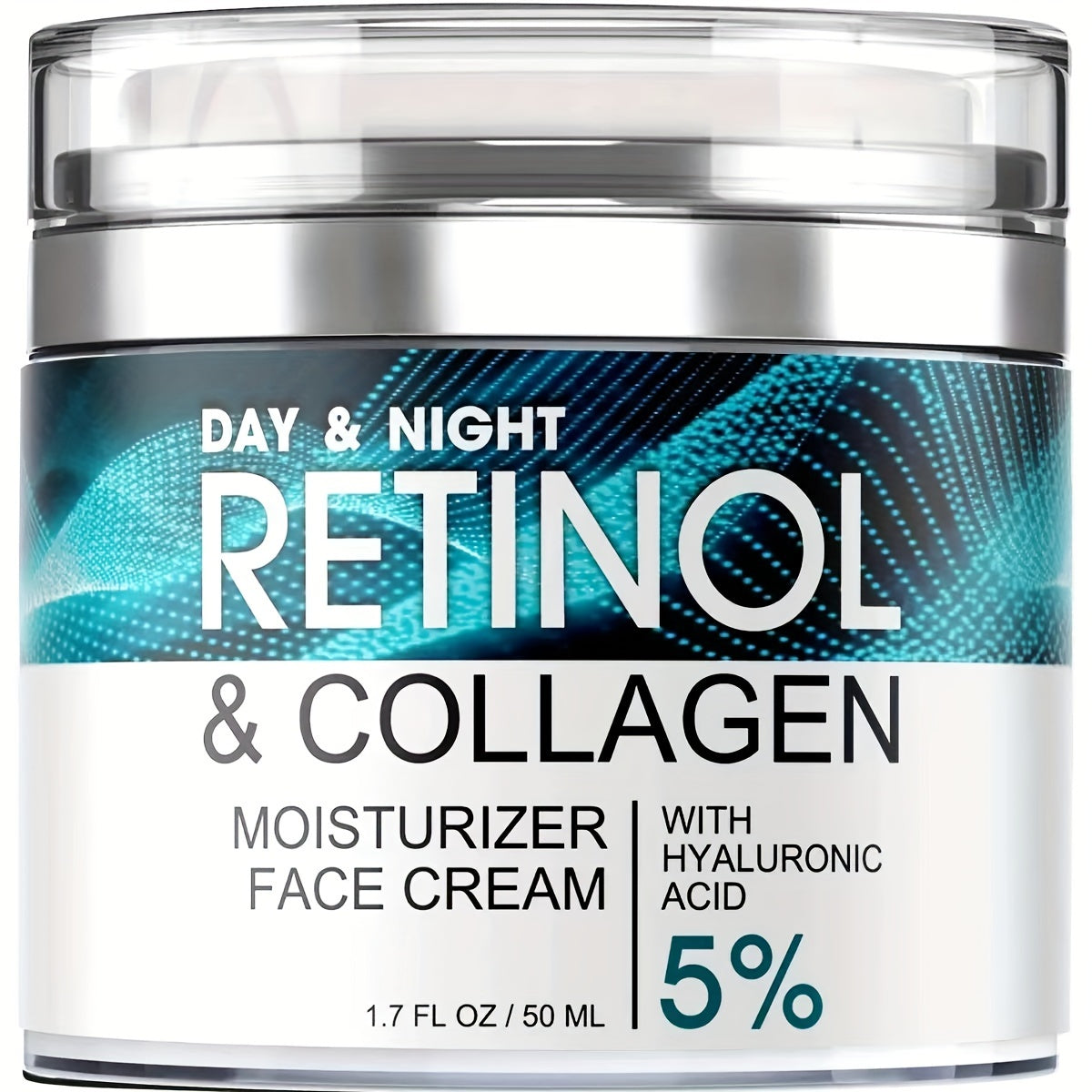 Men and Women Retinol Moisturizer with Collagen Hyaluronic Acid 50ml