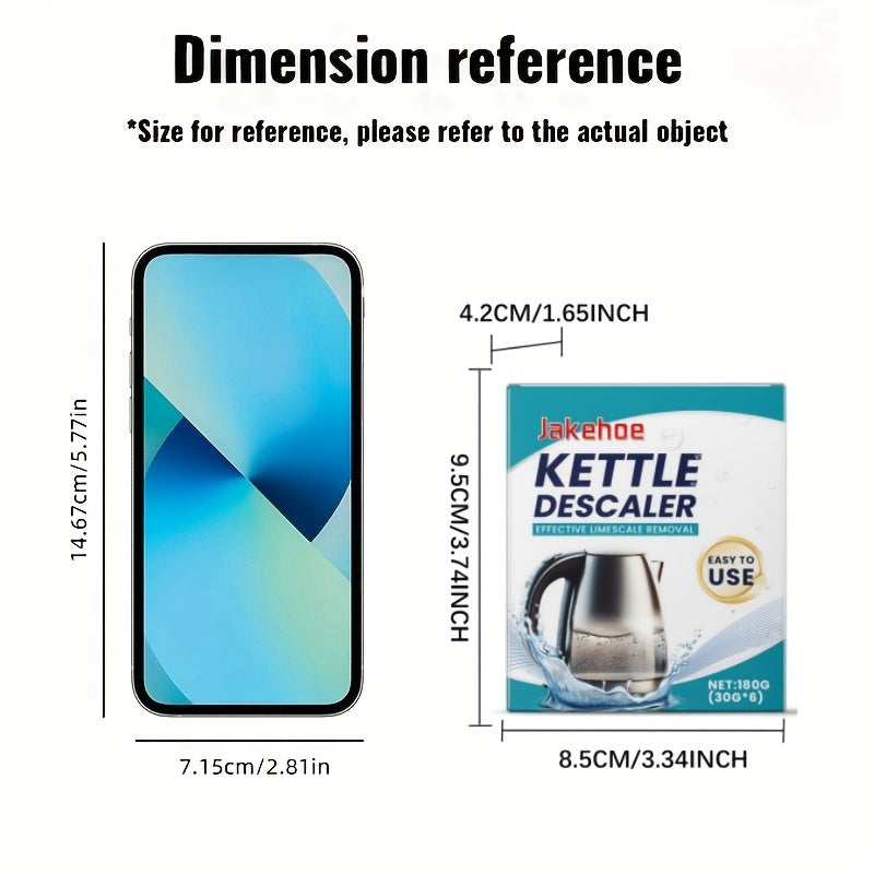Descaling Powder for Kettles, Lime Scale Remover, Electric Kettle Cleaner