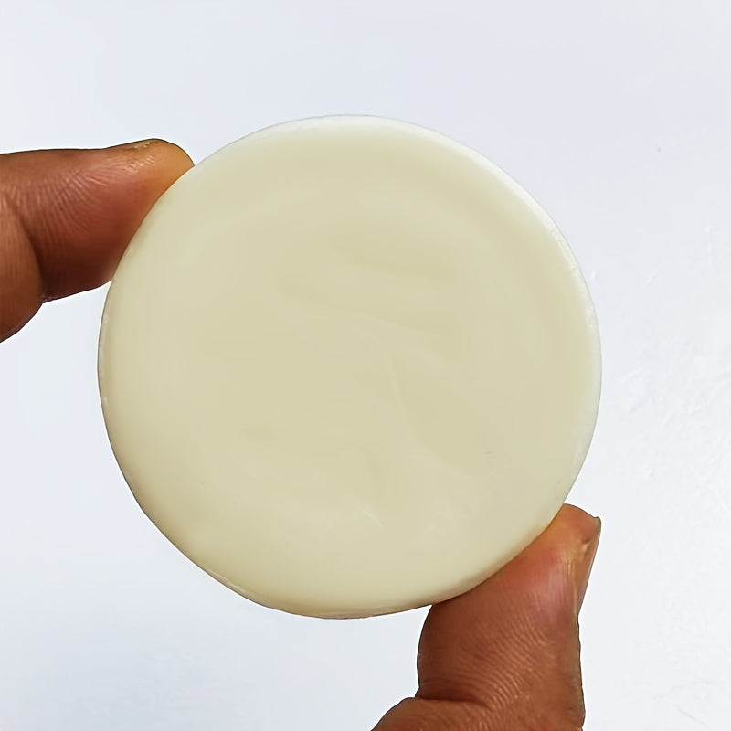 Jabón de leche de cabra unisex con ácido hialurónico para reafirmar la piel aroma a lluvia