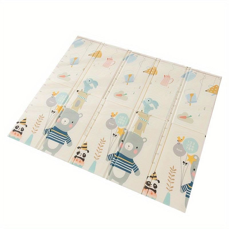 Kids Foam Floor Mat Foldable Non-Toxic Odorless for Living Room Crawling