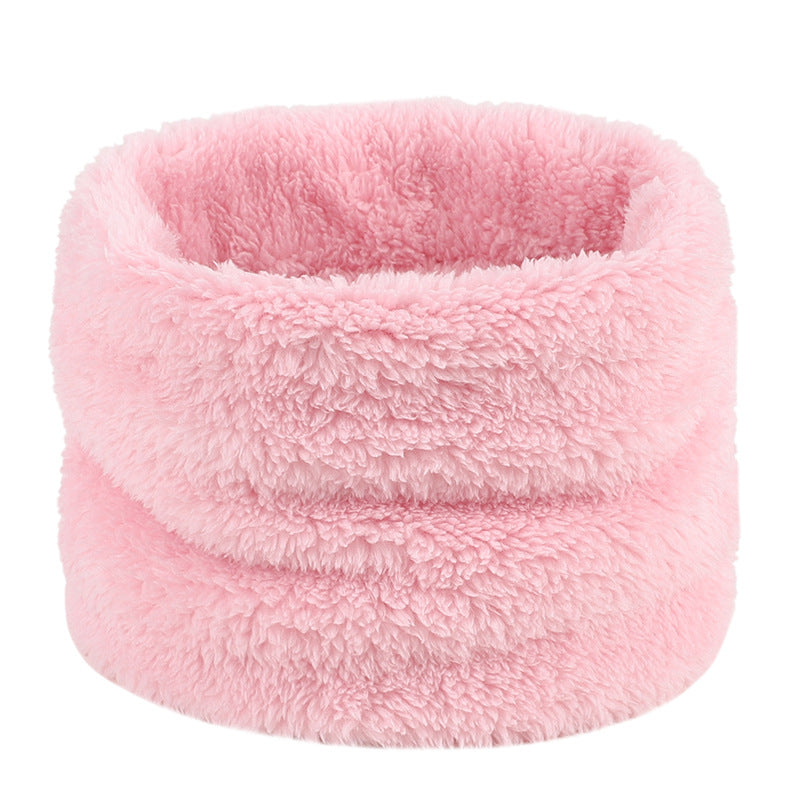 Cubierta de cuello alto cálida de invierno para hombres y mujeres, bucle único, unisex