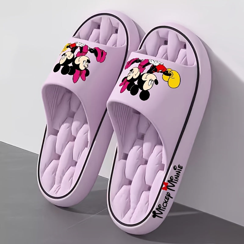 Women's EVA Slippers Non-Slip Open-Toe House Shoes for Home Bathroom