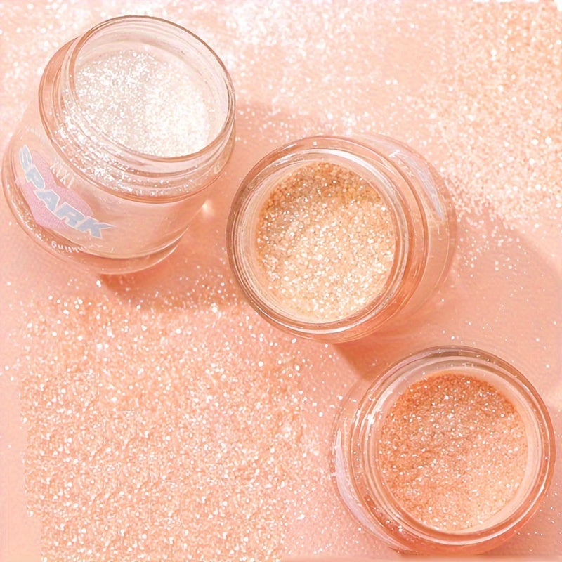 Румяна- хайлайтер Sweet Peach с шиммером для лица и глаз, влажное сияние