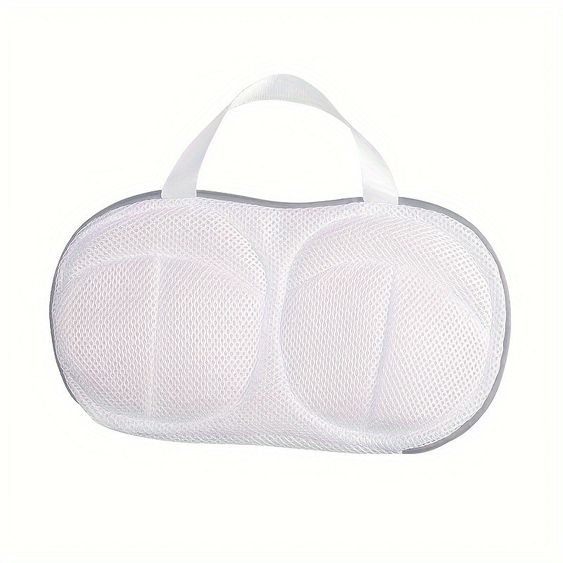 Mesh Bra Wash Bag with Handle Zipper for Lingerie Protection and Organization